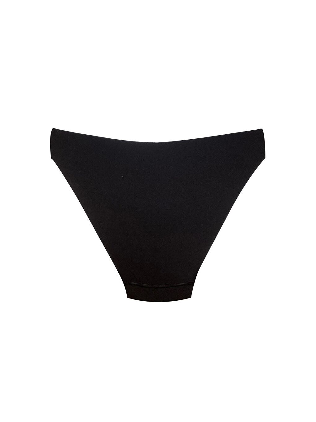 3'Lü Paket Pamuklu Lazer Kesim Slip Külot | Siyah 0400-2