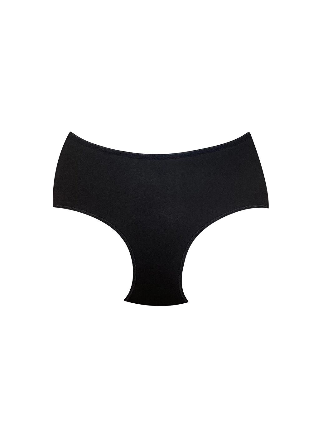 3'Lü Paket Pamuklu Modal Bato Külot | Siyah 0335-2