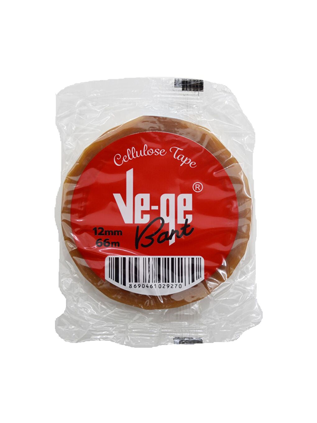 Limited Retro Edition 12x66 mt Selefon Bant(Cellulose Tape) 1 Adet