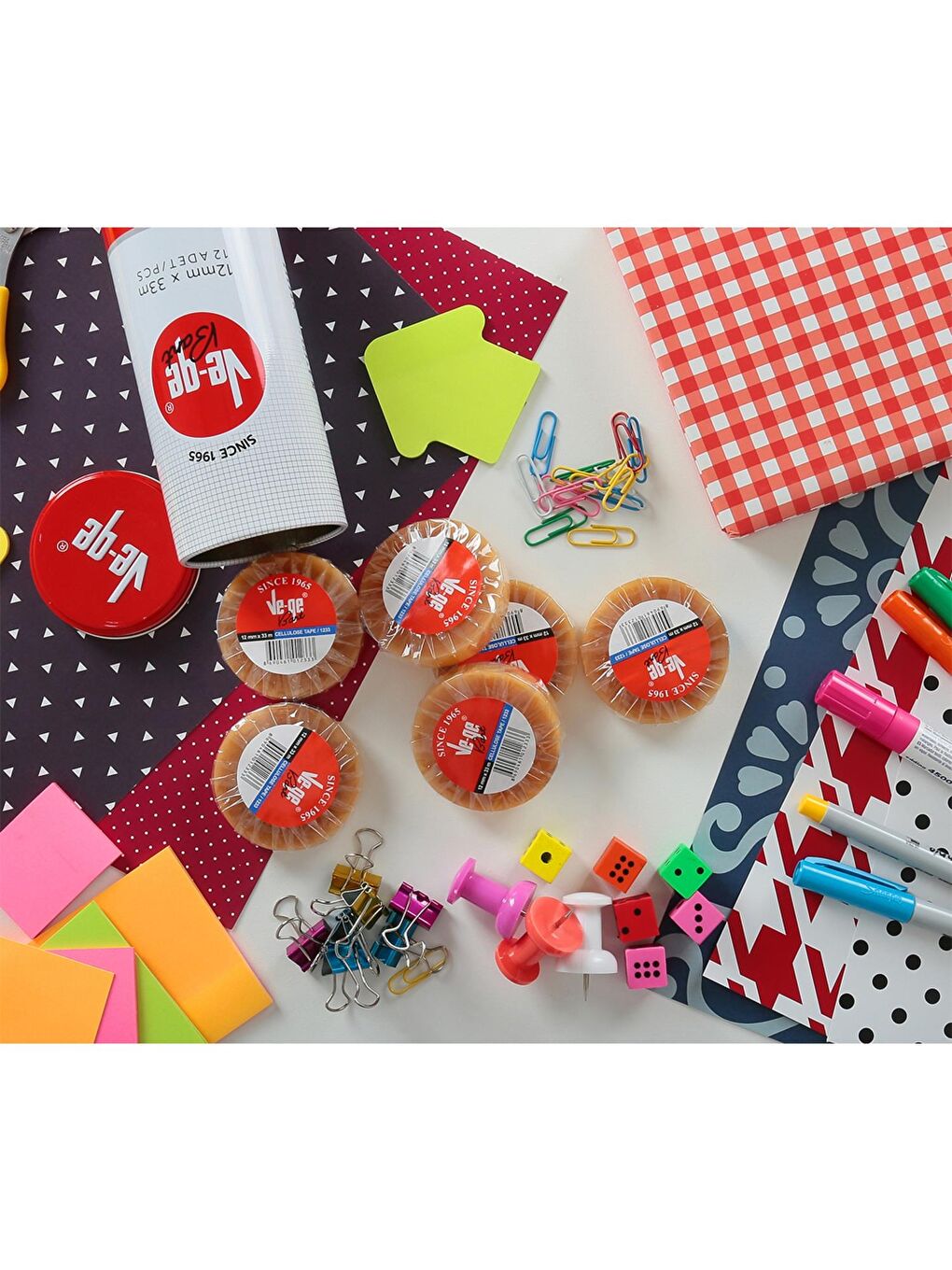 Limited Retro Edition 12x66 mt Selefon Bant(Cellulose Tape) 1 Adet-2