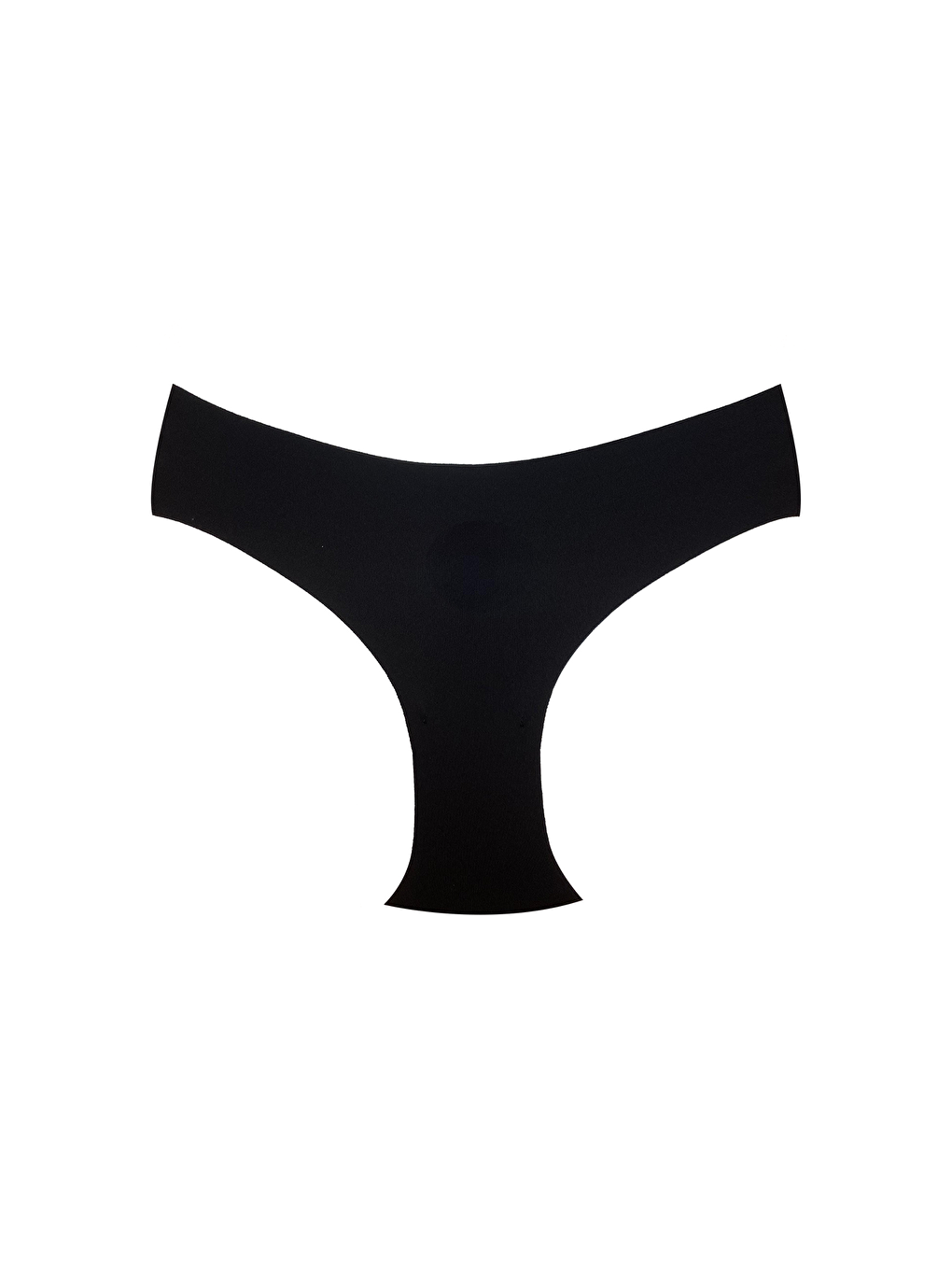 3'Lü Pamuklu Lazer Kesim Bato Külot | Siyah 0405-2