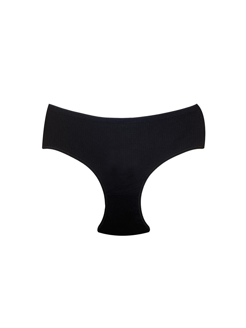 3'Lü Pamuklu Bato Ribana| Siyah 0305-1