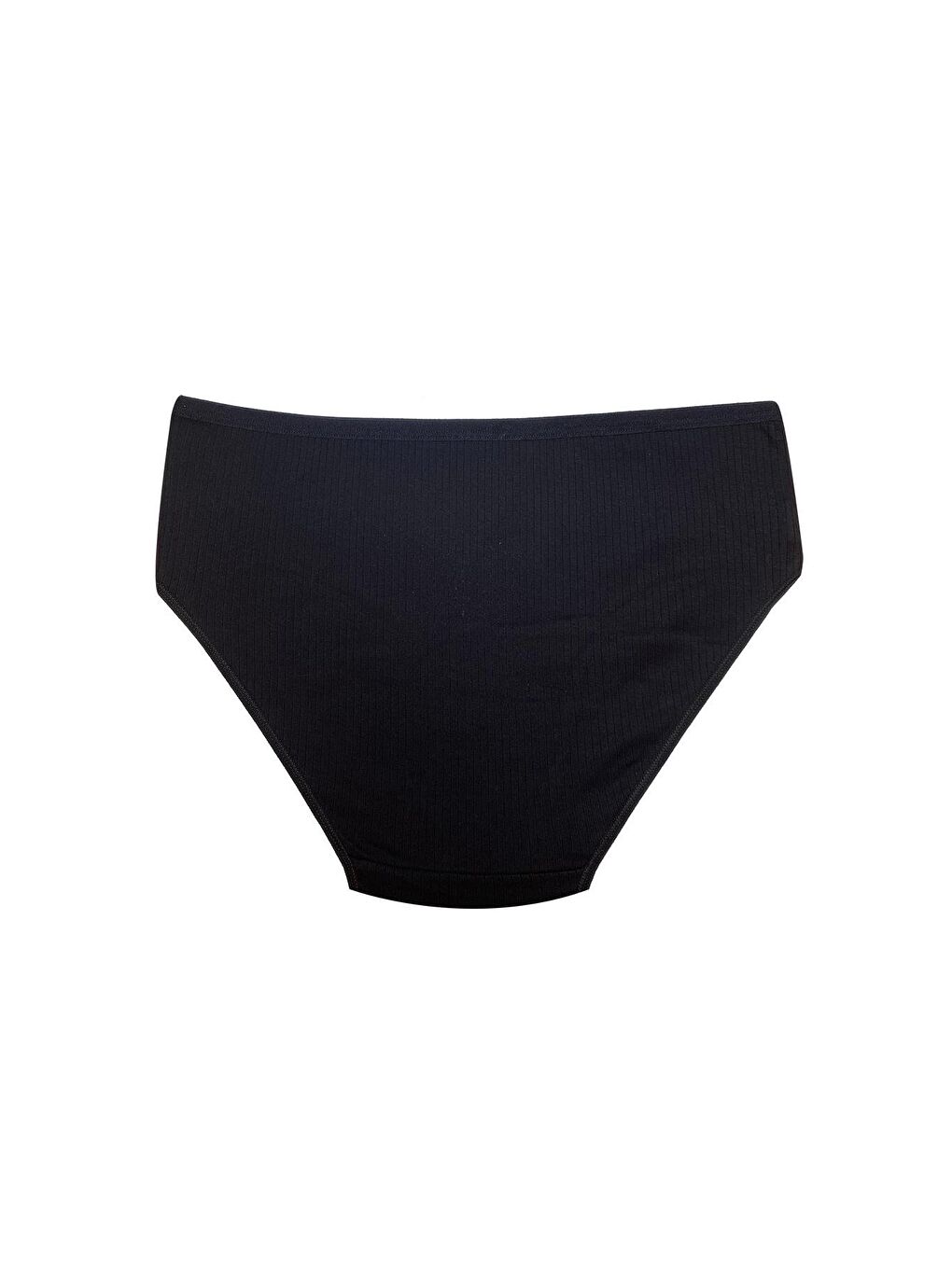 3'Lü Pamuklu Bato Ribana| Siyah 0305-2