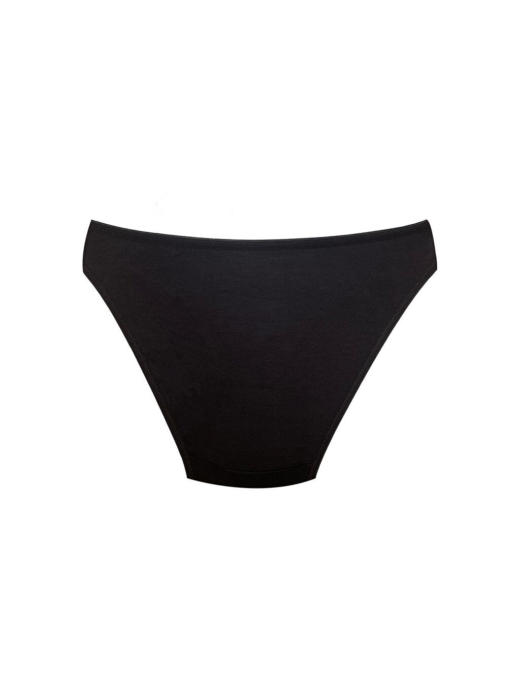 3'Lü Pamuklu Slip Bamboo Kumaş | Siyah 0320-2