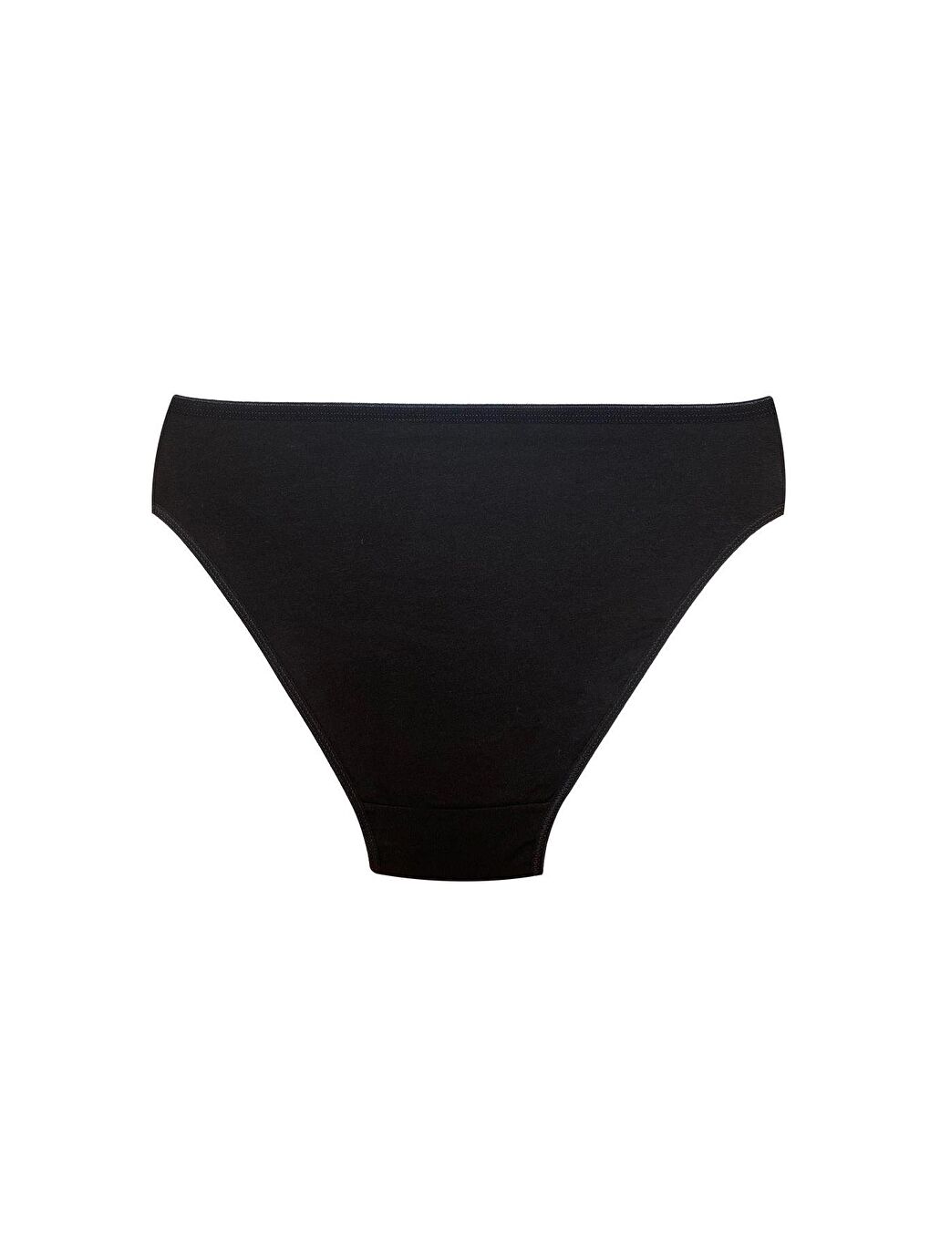 3'Lü Pamuklu Modal Külot | Siyah 0330-2