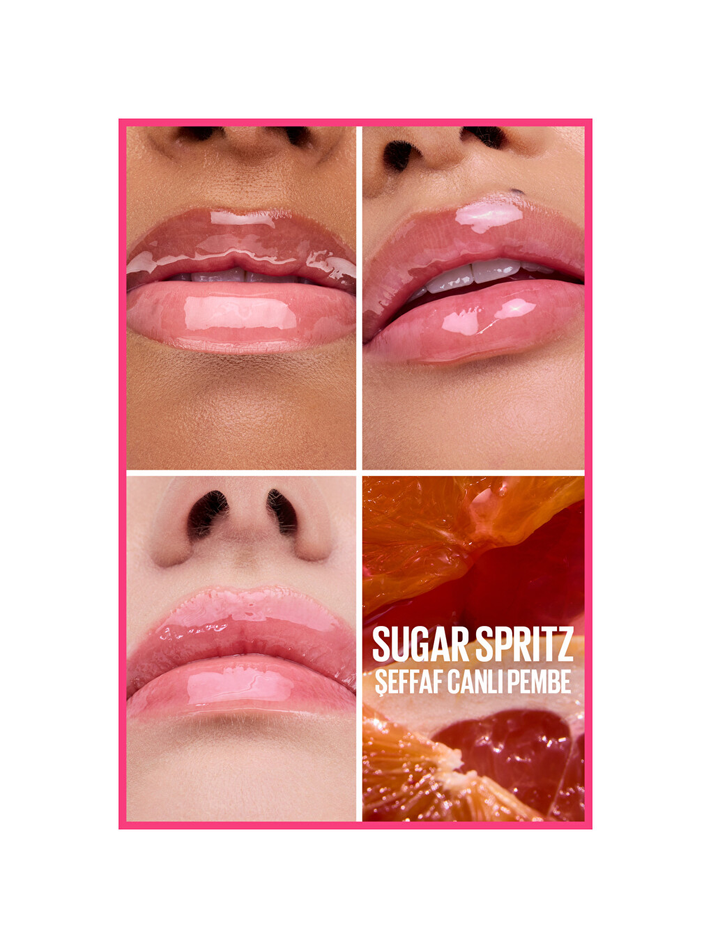 Lifter Gel Ekstra Parlak ve Nemlendirici Dudak Parlatıcısı - 04 Sugar Spritz-1
