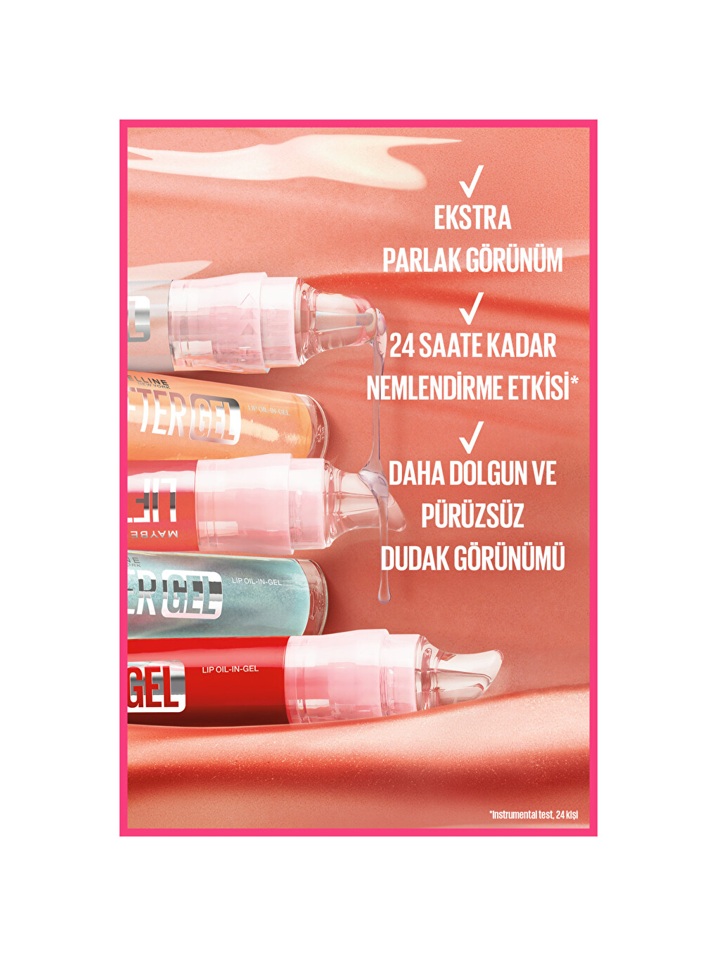 Lifter Gel Ekstra Parlak ve Nemlendirici Dudak Parlatıcısı - 05 Melon Ade-4