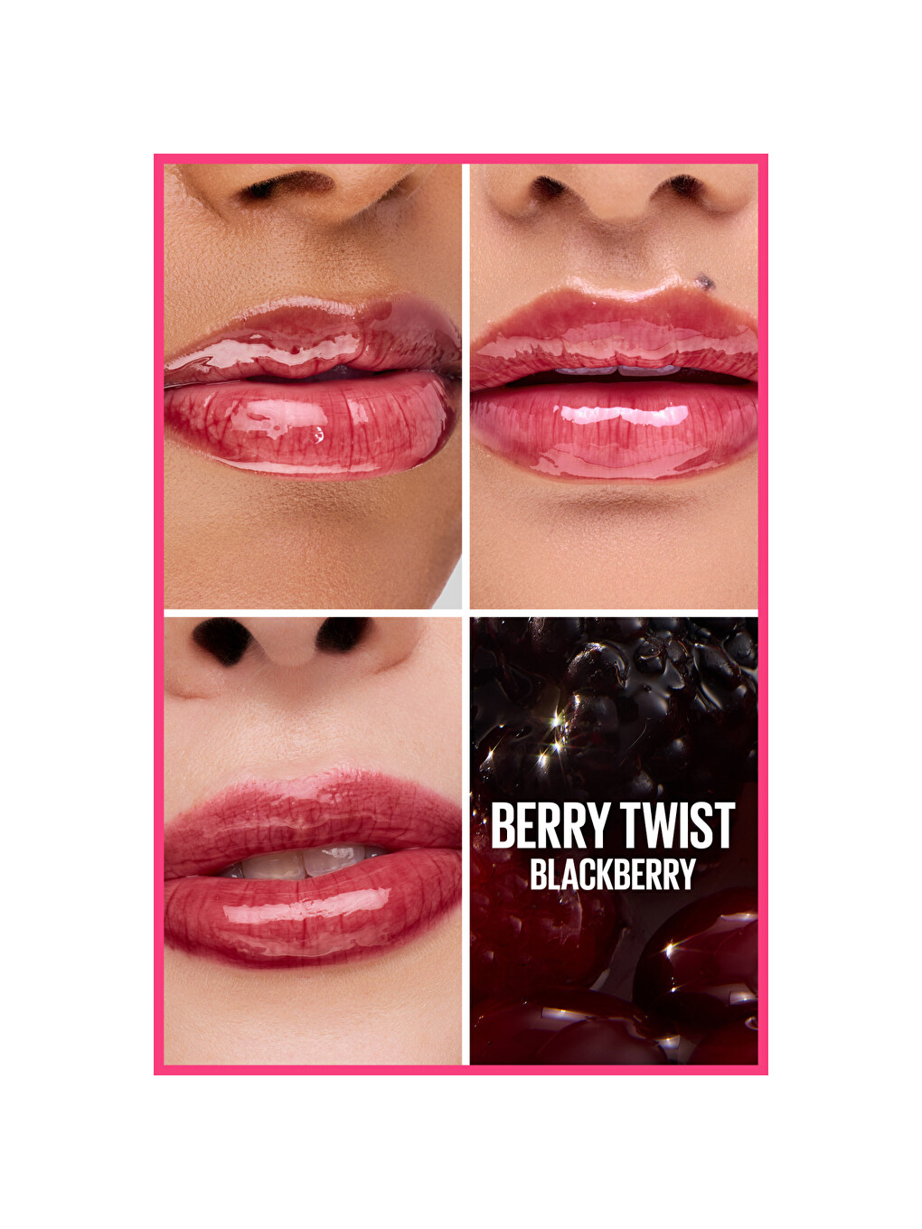 Lifter Gel Ekstra Parlak ve Nemlendirici Dudak Parlatıcısı - 08 Berry Twist-1