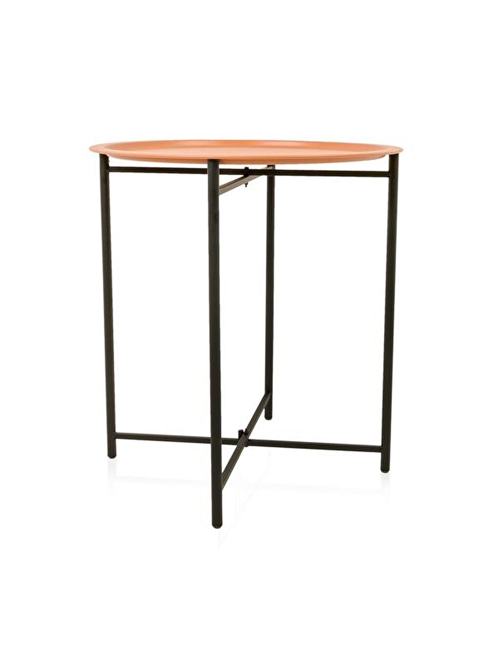 Kahverengi Modern Katlanır Tepsi Sehpa - Terra-1