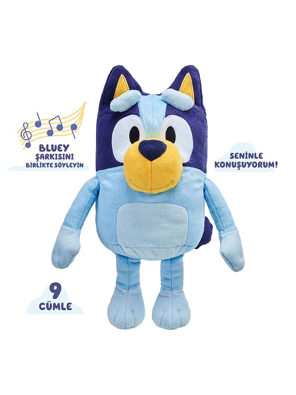 Moose Toys Bluey Türkçe Konuşan Pelüş Figür 35cm 17631-2