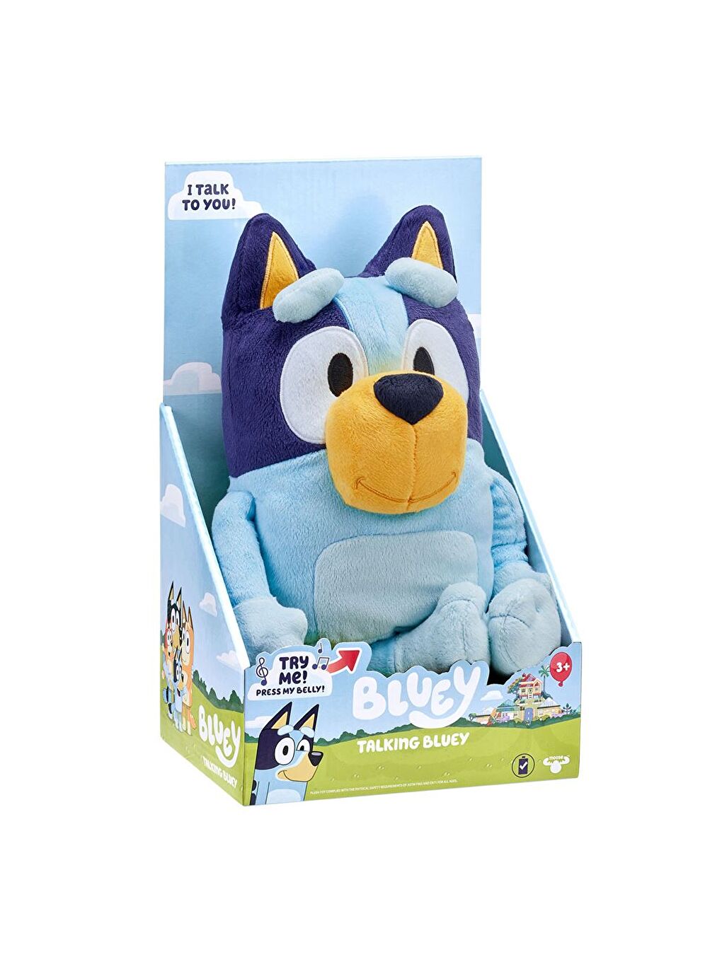 Moose Toys Bluey Türkçe Konuşan Pelüş Figür 35cm 17631-3