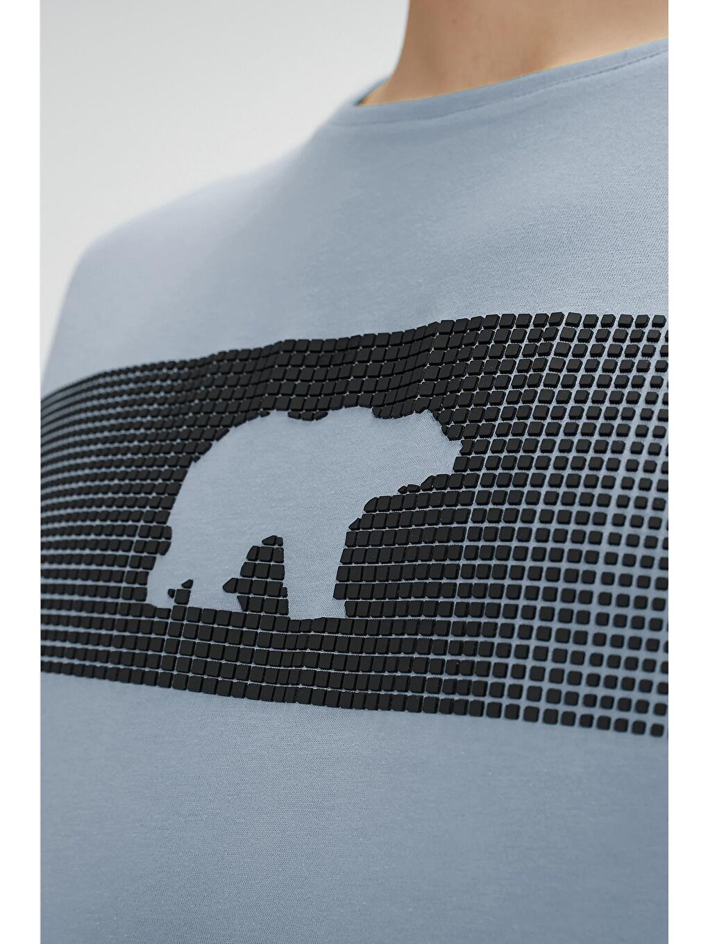 Fancy T-Shirt Element Mavi 3D Baskılı Erkek Tişört-1