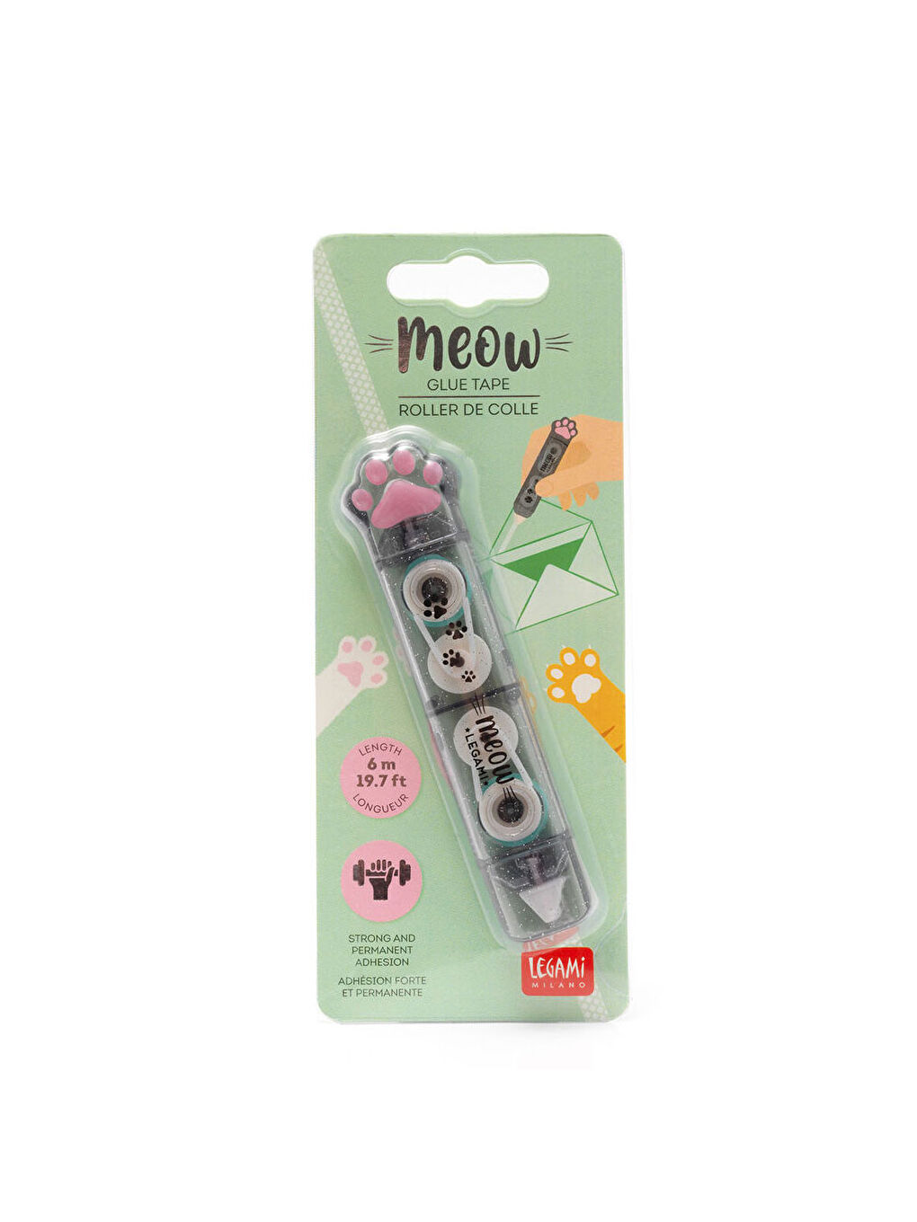 Meow Kedi Patisi Yapıştırıcı K091485