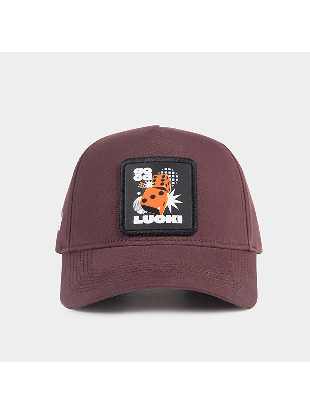 V1 Baseball Good Luck - 2SS Kod Logolu Unisex Kahverengi Şapka (Cap)