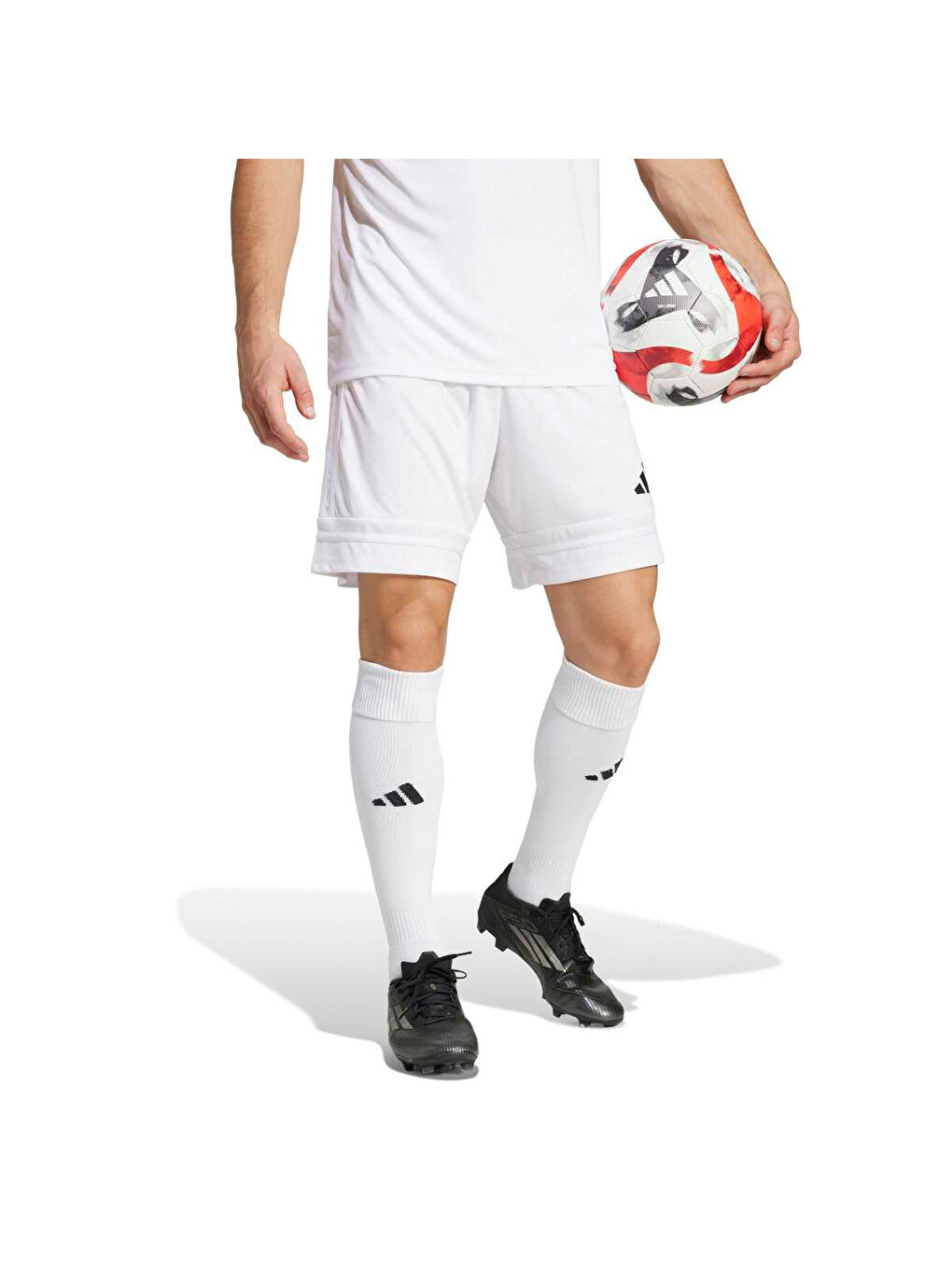 Squadra 25 Erkek Beyaz Şort-1