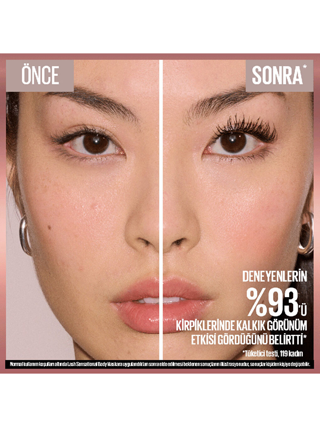 Lash Sensational Body Maskara - Hacimli ve Boyu Kalkık Görünen Kirpikler-6