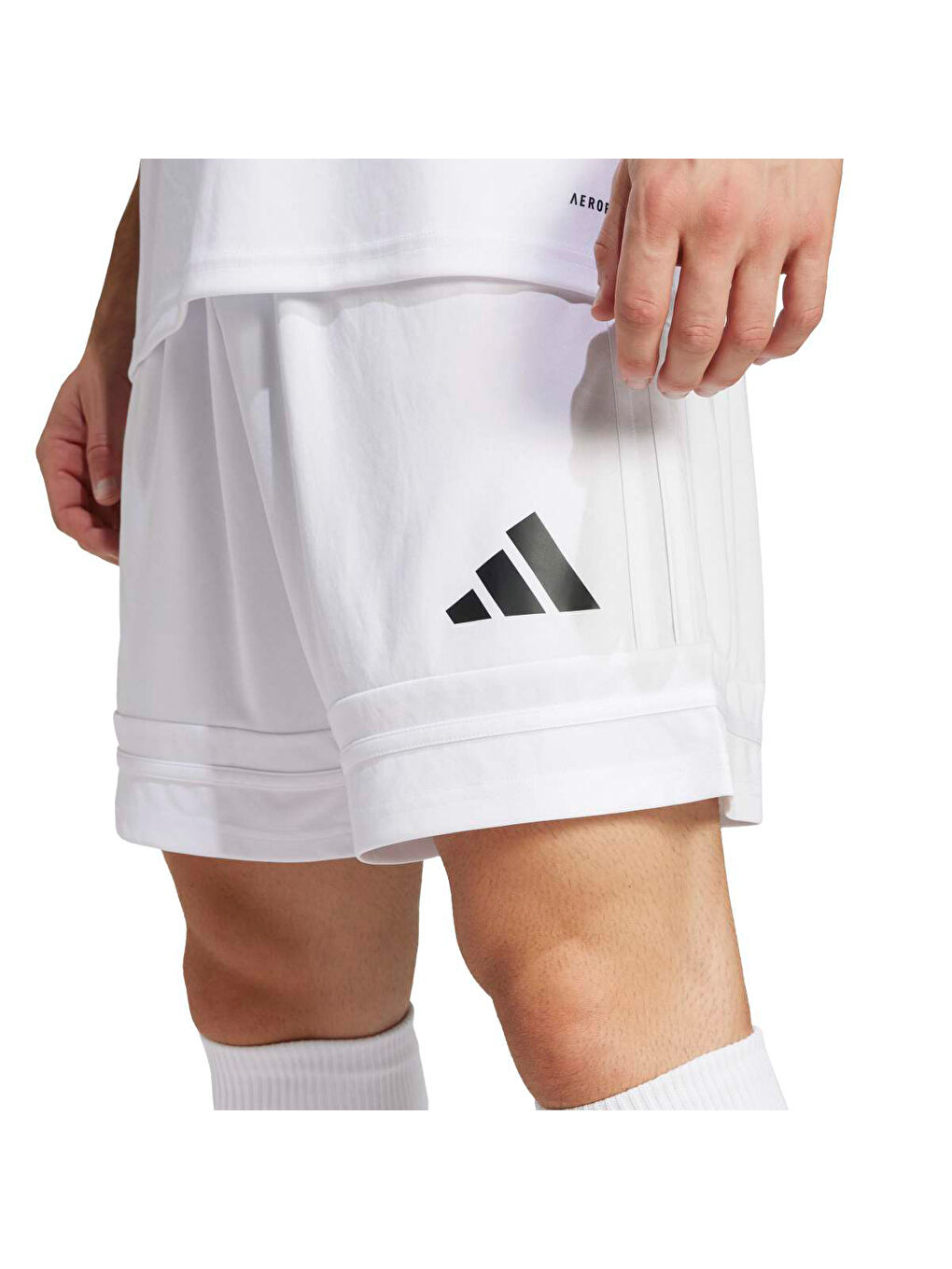 Squadra 25 Erkek Beyaz Şort-3