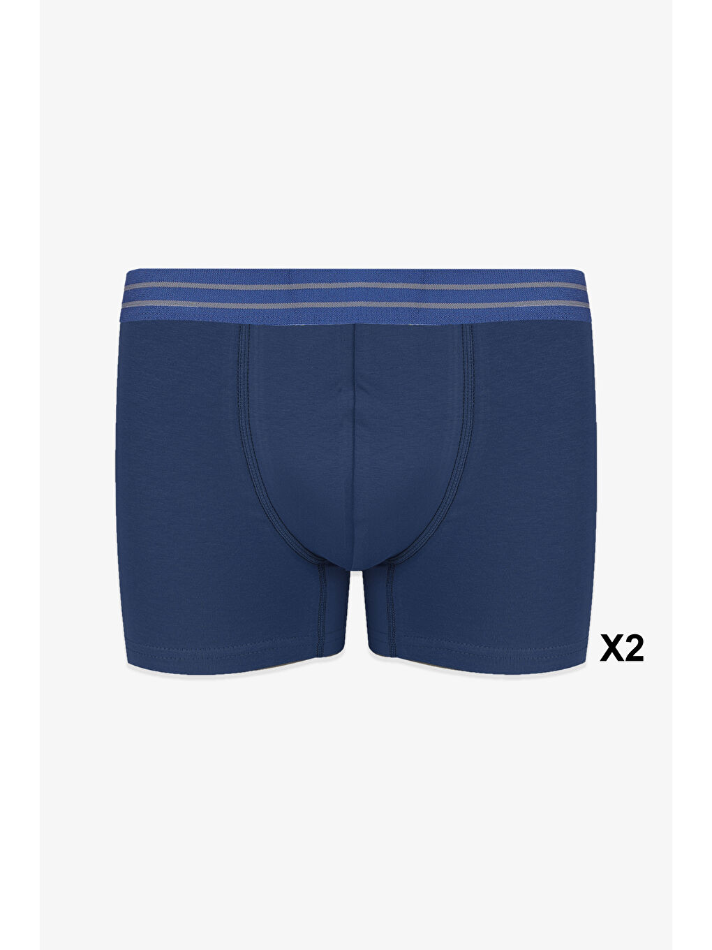 Yeşil Erkek 4'lü Pamuklu Elastanlı Boxer-1