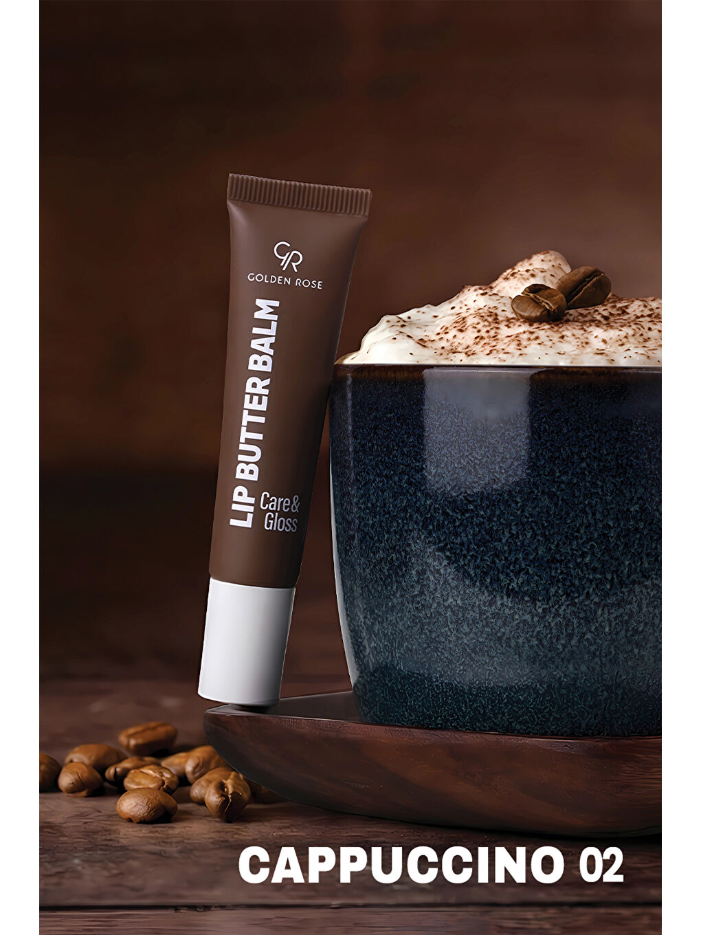 Lip Butter Balm No: 02 Cappuccino - Nemlendirici ve Parlatıcı Dudak Balmı-2