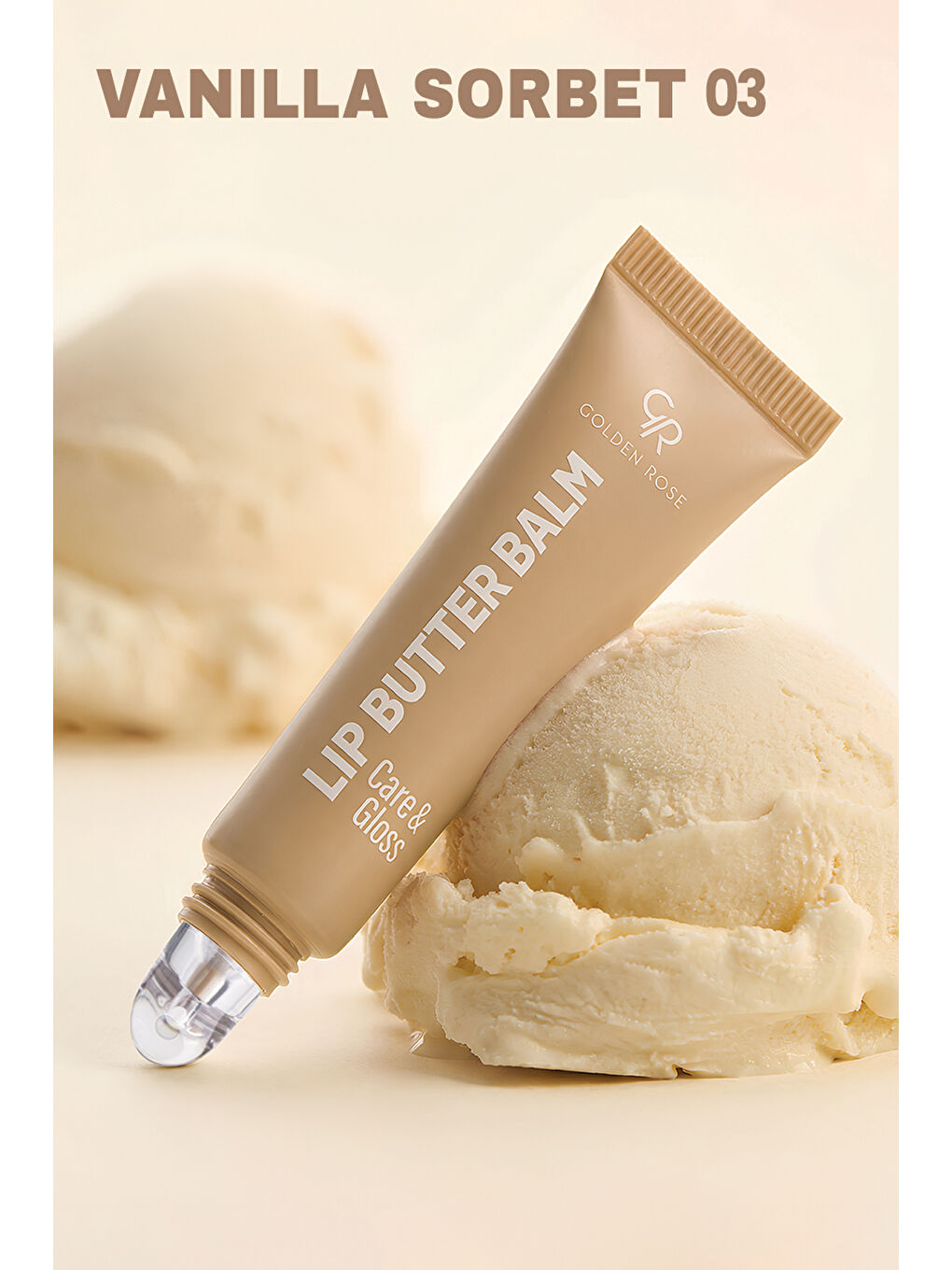 Lip Butter Balm No: 03 Vanilla Sorbet - Nemlendirici ve Parlatıcı Dudak Balmı-2
