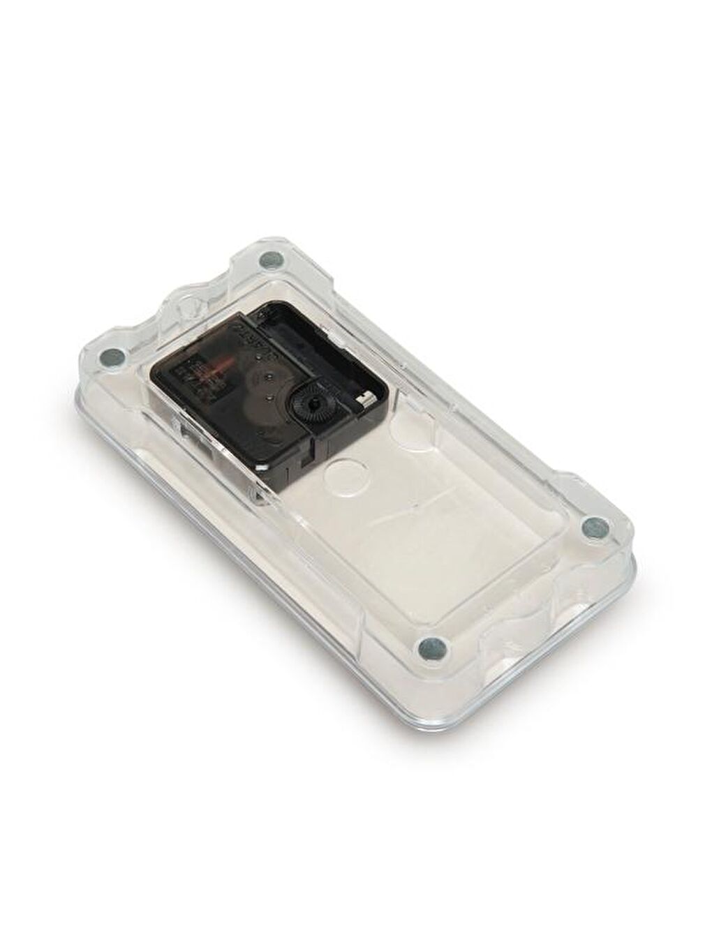 Karışık Kahve Fincanlı Dikdörtgen Saat - Renkli - 17x9 cm-2