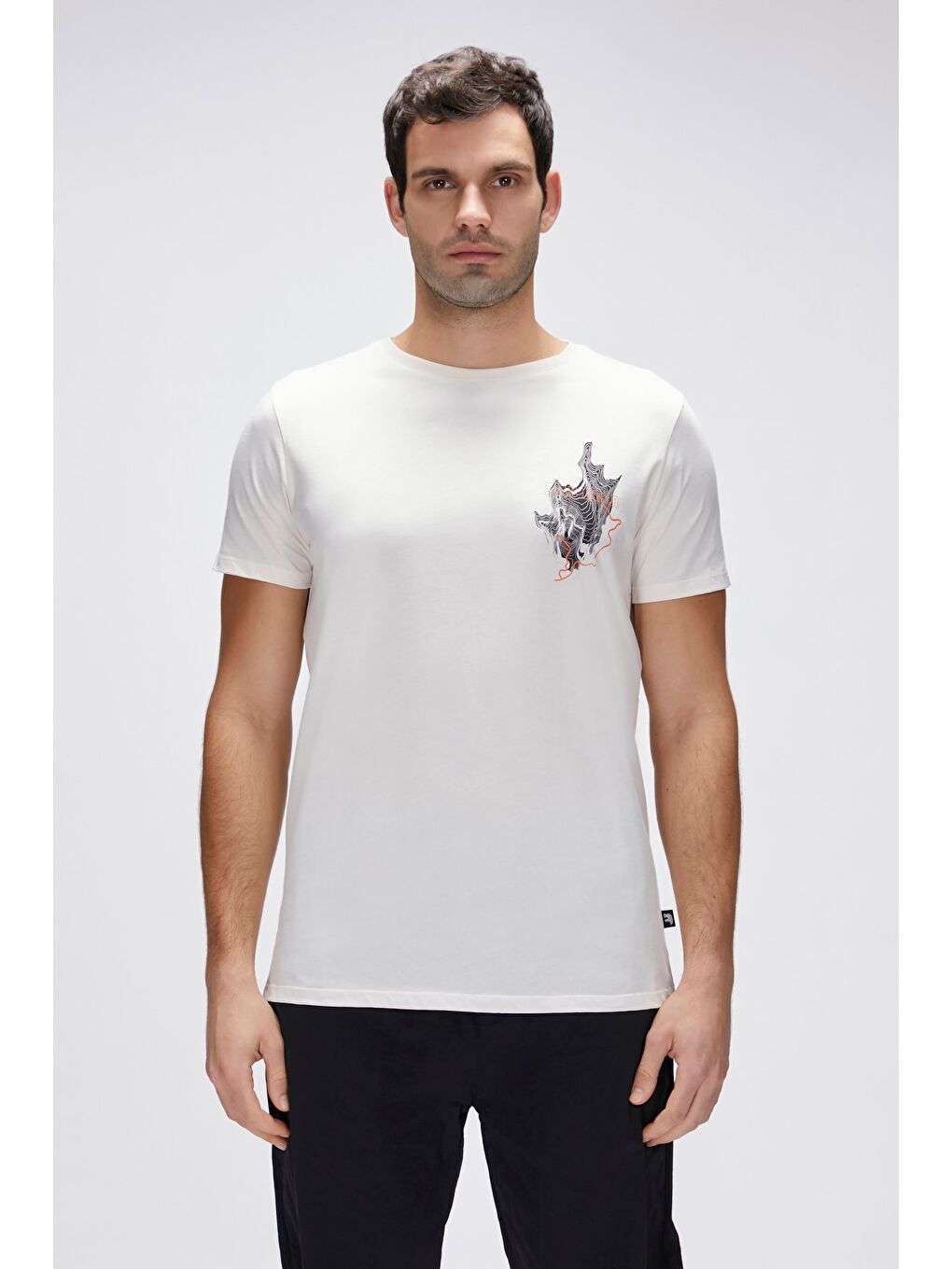 Bad Bear Gerald Beyaz Erkek Baskılı Tişört