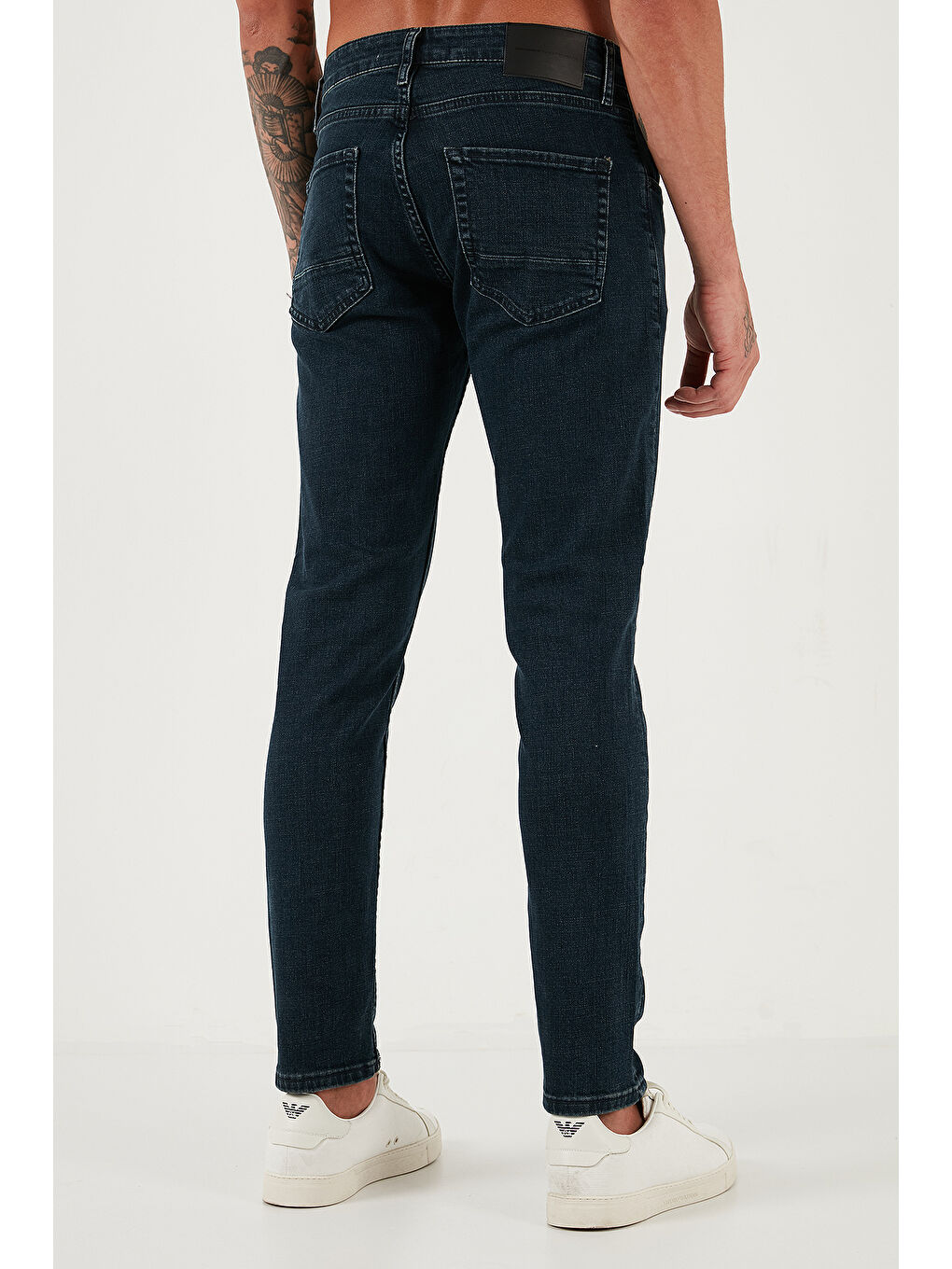 Mavi Streç Pamuklu Slim Fit Normal Bel Dar Paça Jeans 1124C46NAPOLI-4