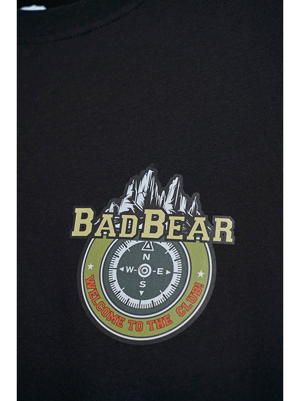 Anderson Siyah Erkek Baskılı Tişört-1