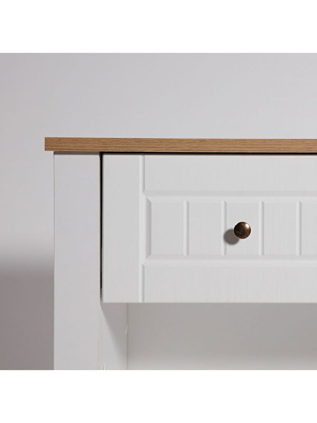 Mona Dresuar - Beyaz / Sepet - 83x38x90 cm-6