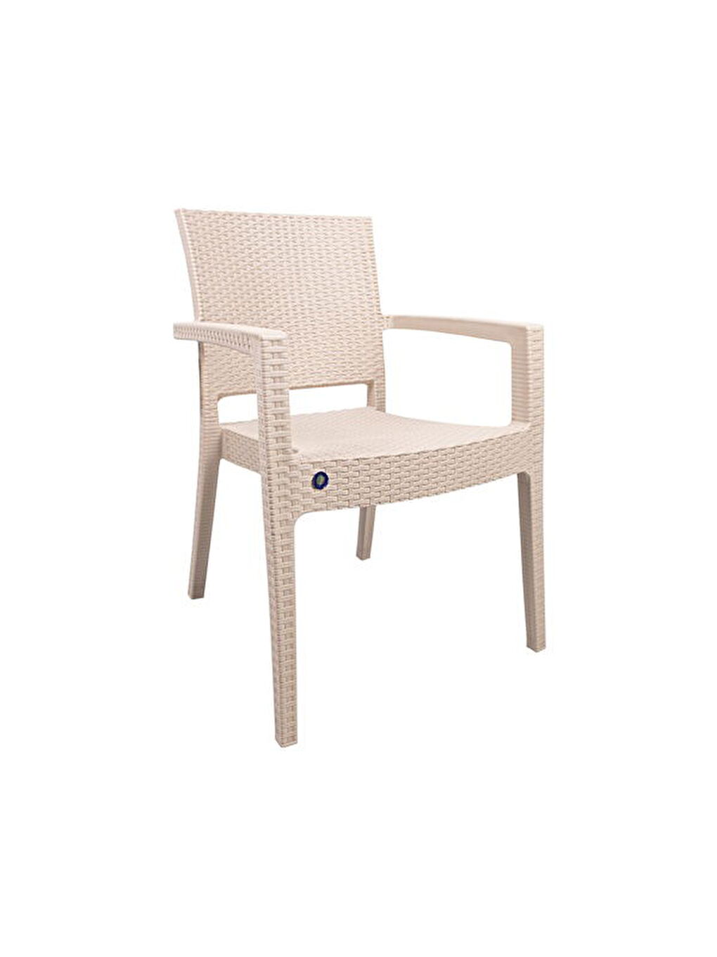 Kahverengi Zeus 6 Kişilik Camlı Masa Takımı - Cappuccino - 90x150 cm-4