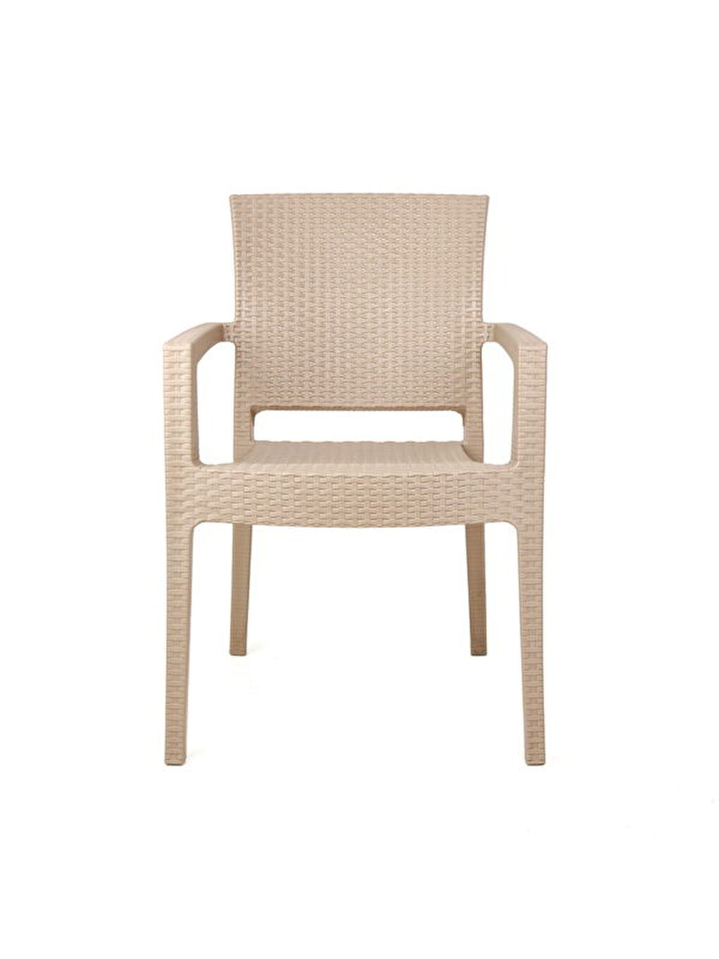 Kahverengi Zeus 6 Kişilik Camlı Masa Takımı - Cappuccino - 90x150 cm-5