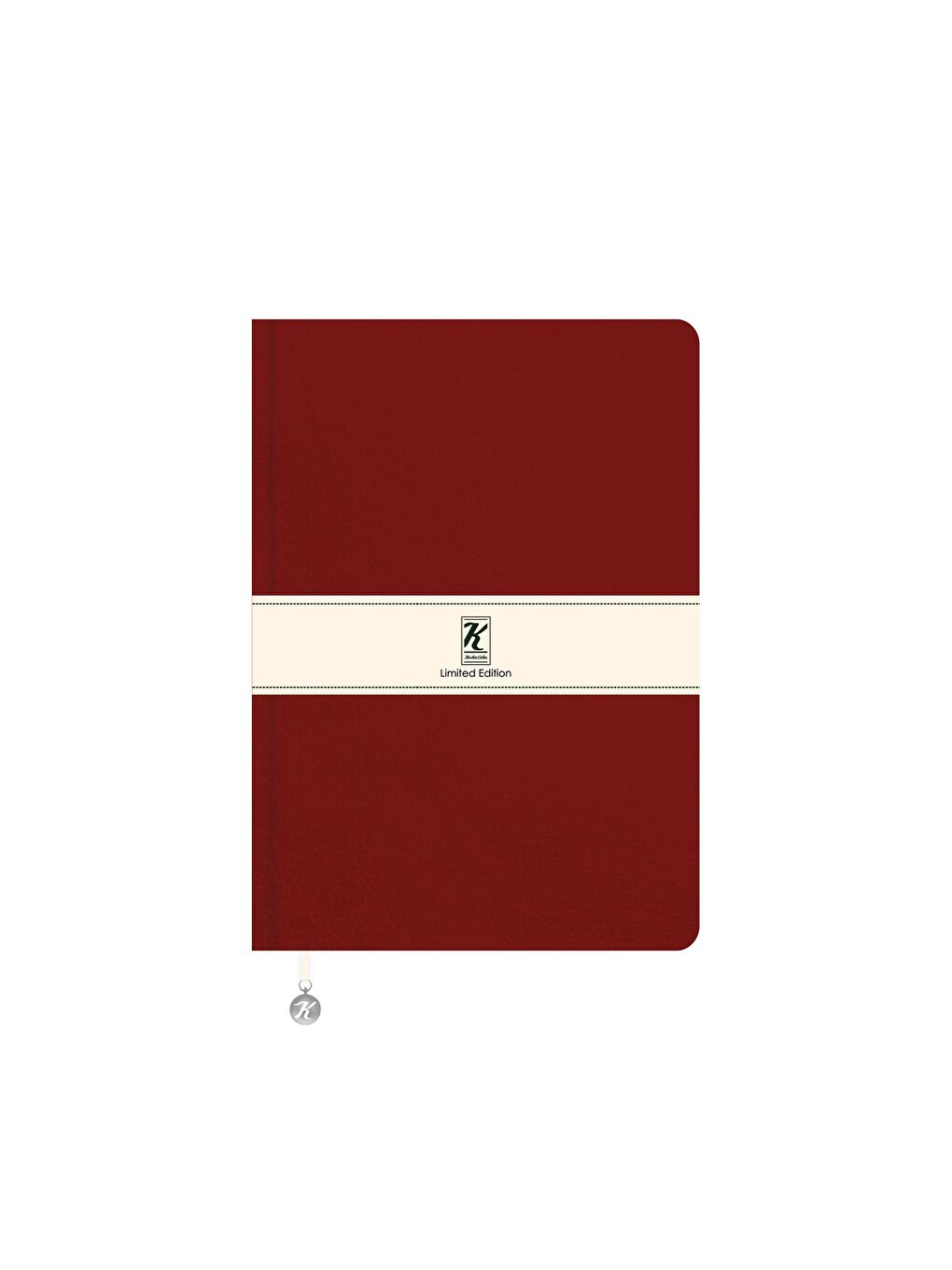 Çizgili Termo Deri ve Esnek Kapak Limited Edition Defter 17 x 24 CM - Kırmızı