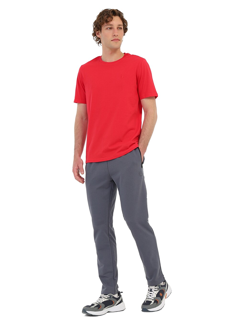 Mb Ct121 T.pant 5pr Gri Erkek Eşofman Altı-2