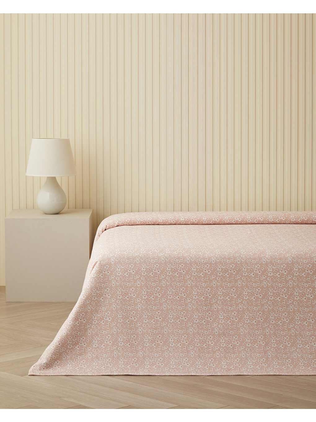 Dulcie Çift Kişilik Pike 200x220 Cm Pembe-1