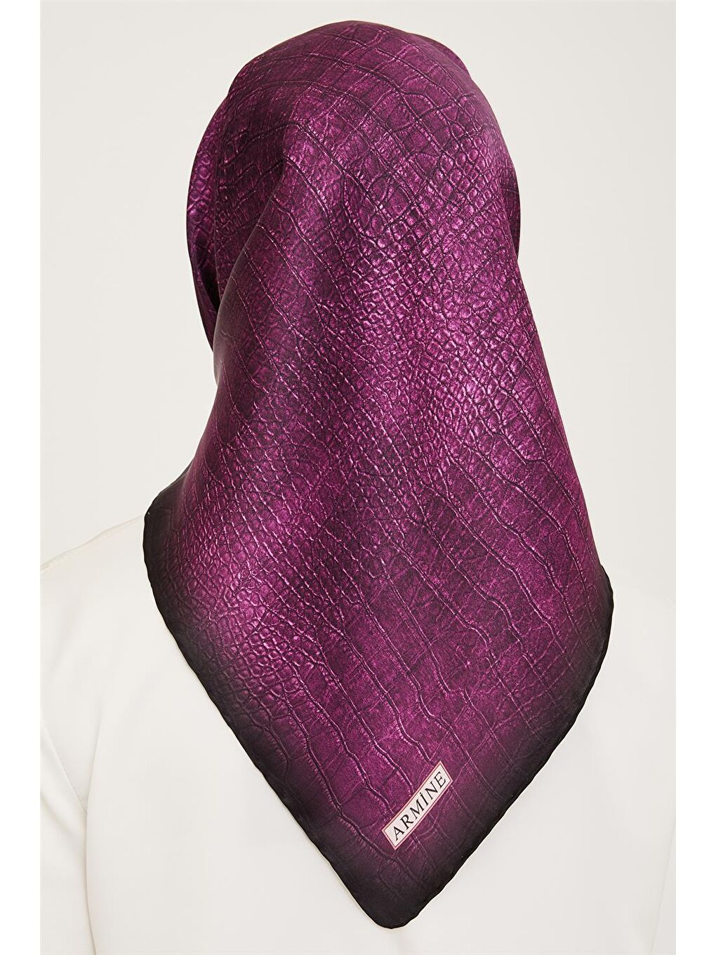 Mor Twill İpek Eşarp 23Ka9030 31-3