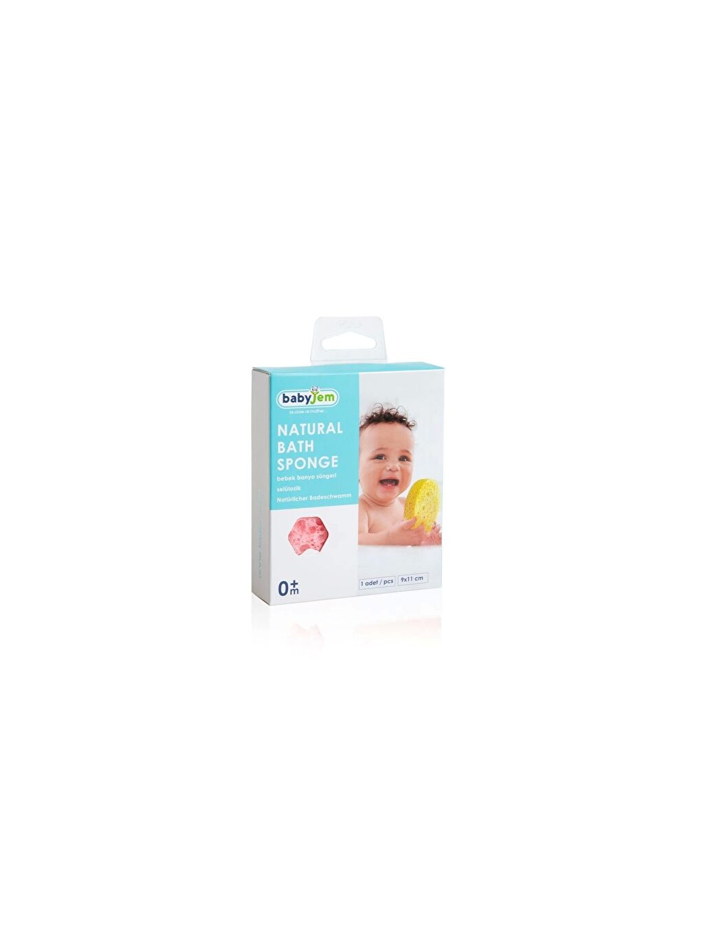 Banyo Süngeri Selülozik Pembe-4