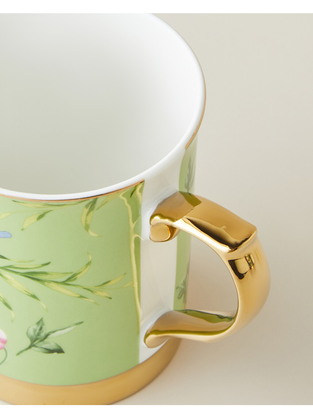 Vanilla New Bone China Kupa 400 Ml Açık Yeşil-2