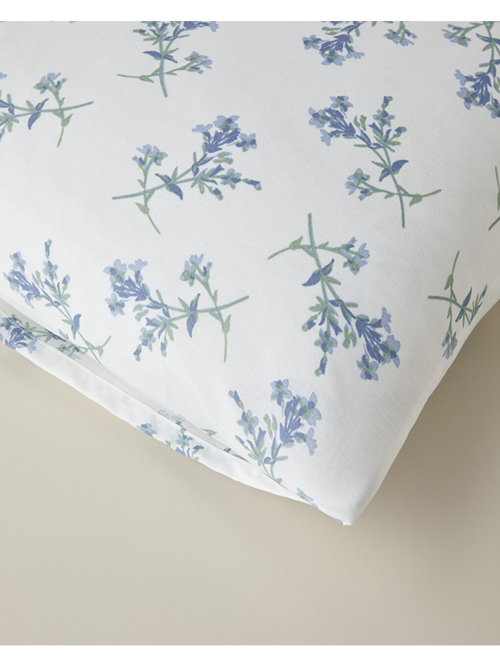Blue Spring Kolay Ütülenir 2'li Yastık Kılıfı 50x70 Cm Mavi-2
