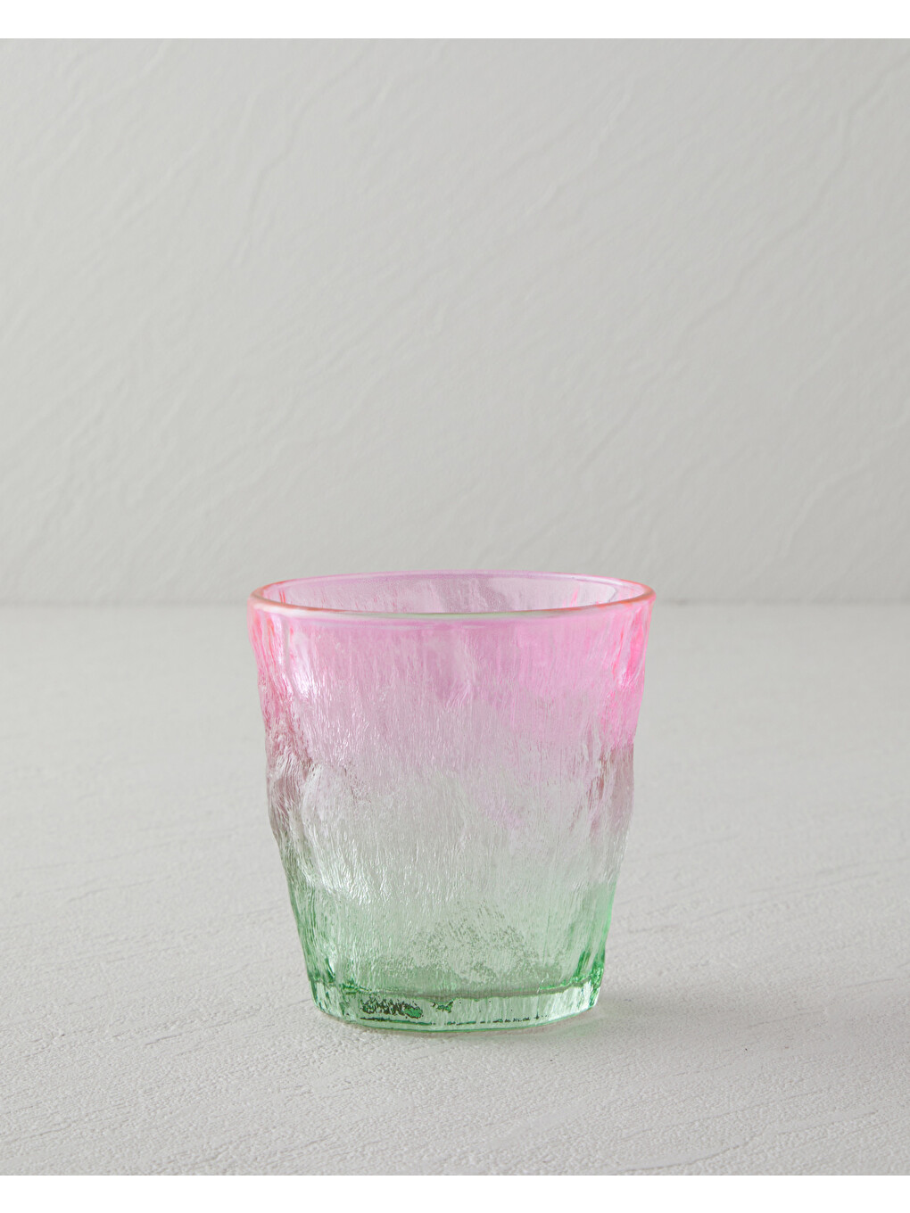 Minty Cam 3'lü Bardak 240 Ml Pembe - Yeşil-1
