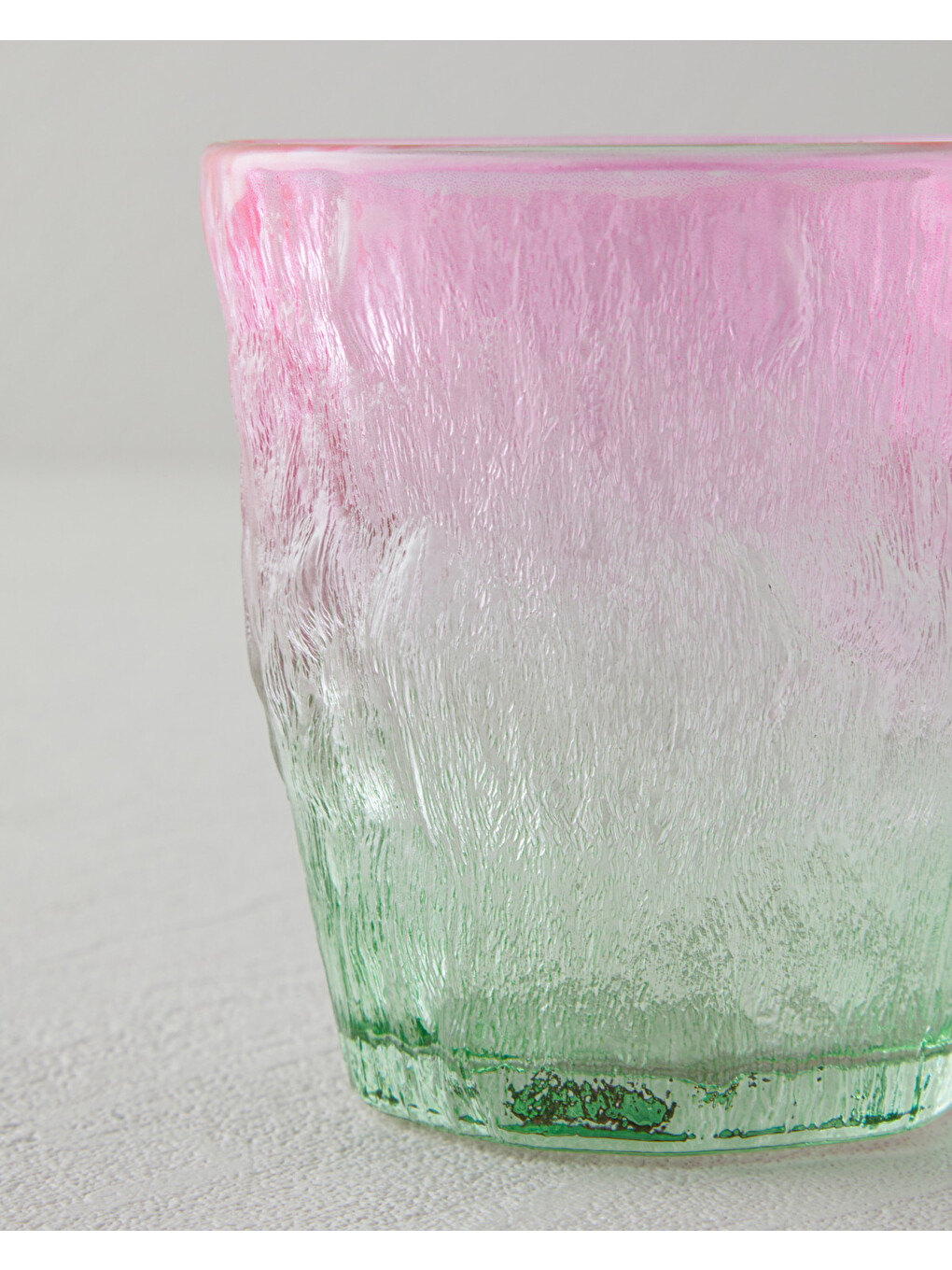 Minty Cam 3'lü Bardak 240 Ml Pembe - Yeşil-2