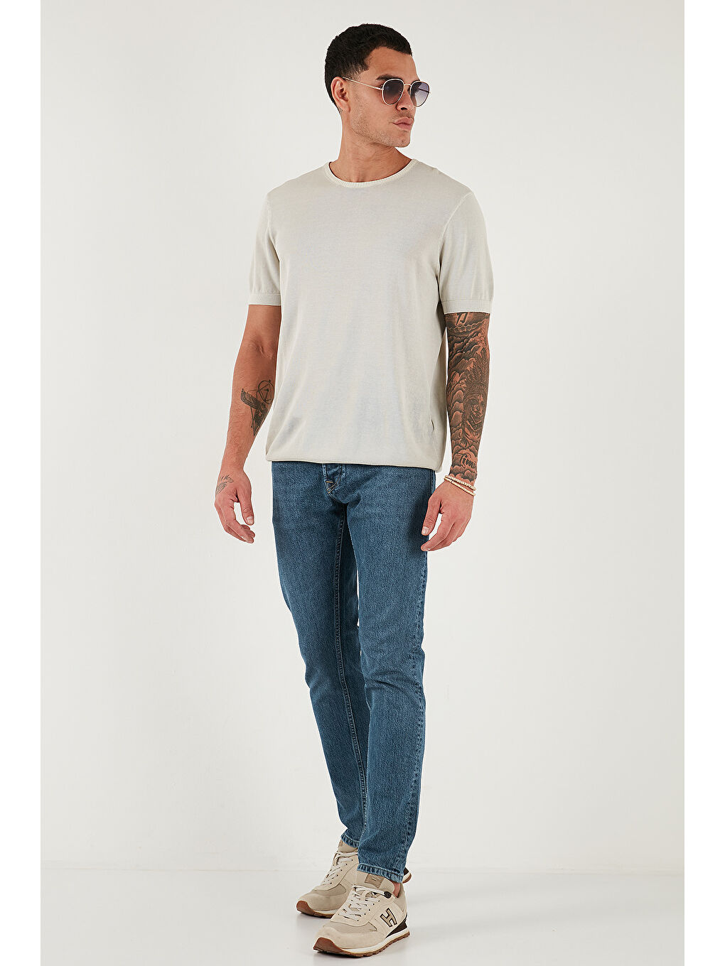 Mavi Pamuklu Slim Fit Normal Bel Dar Paça Jeans 1124C041NAPOLI