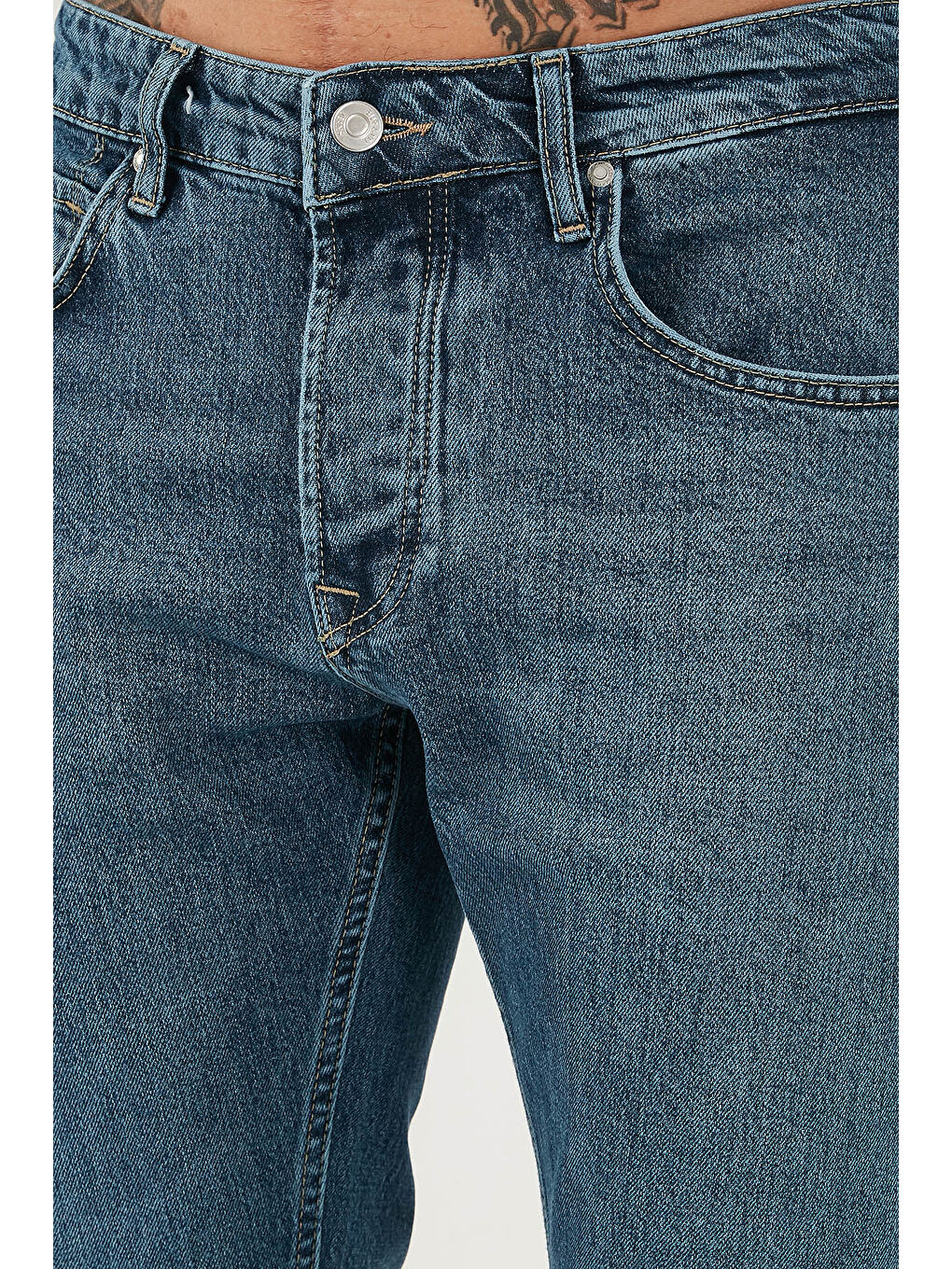 Mavi Pamuklu Slim Fit Normal Bel Dar Paça Jeans 1124C041NAPOLI-6