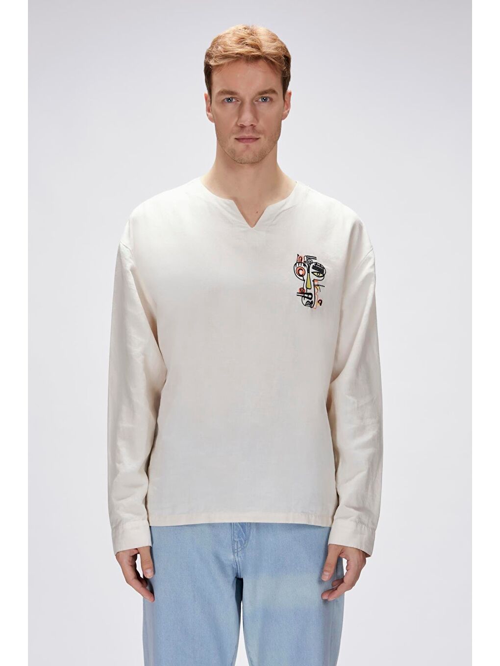 Loyd Bej Erkek Gömlek-3