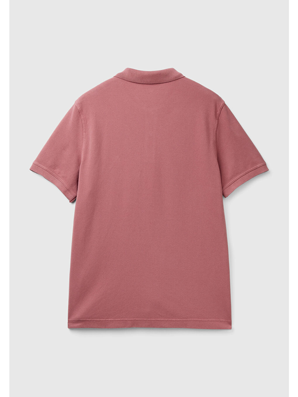 Pembe Erkek Gül Kurusu Regular Fit Kısa Kollu Polo Tişört-3