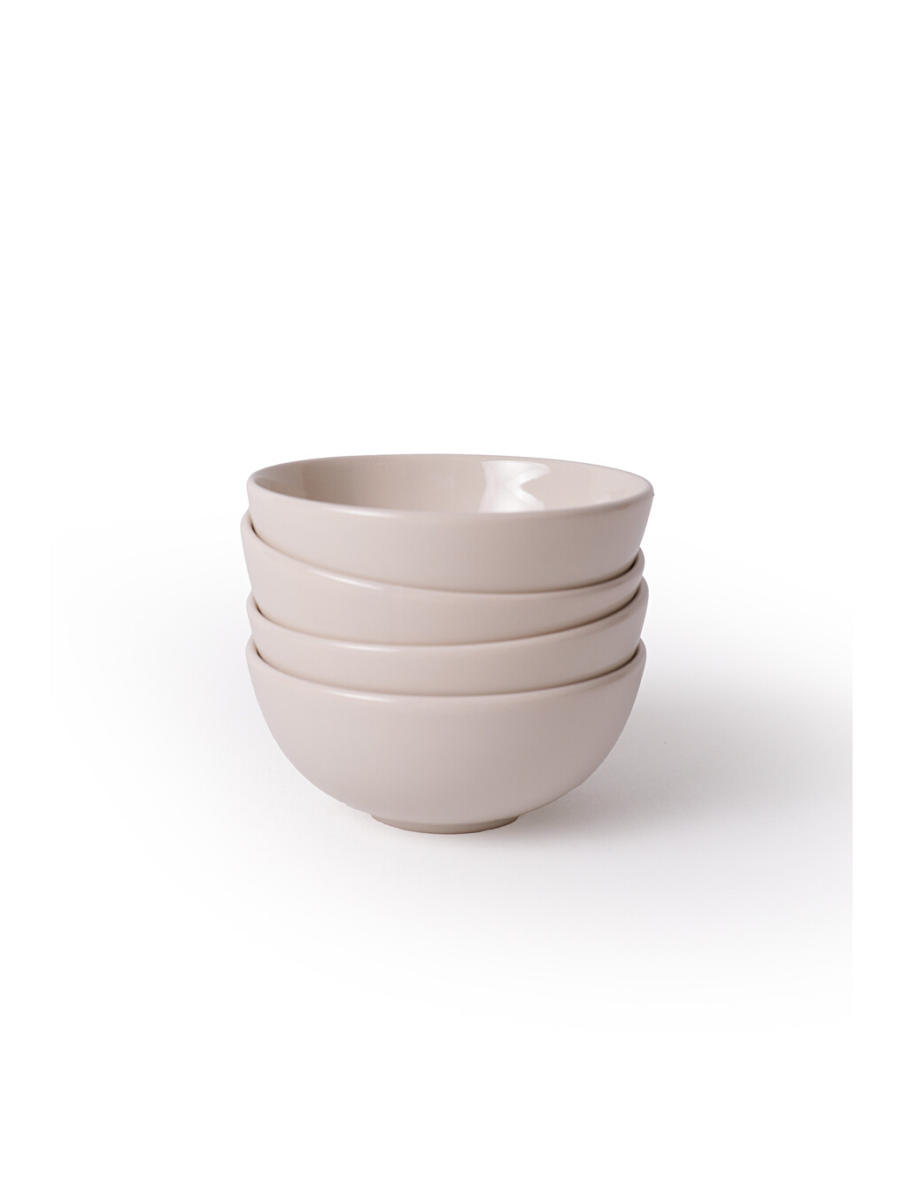 Ekru Krem Kera Kase 14 Cm 4 Adet 036-5