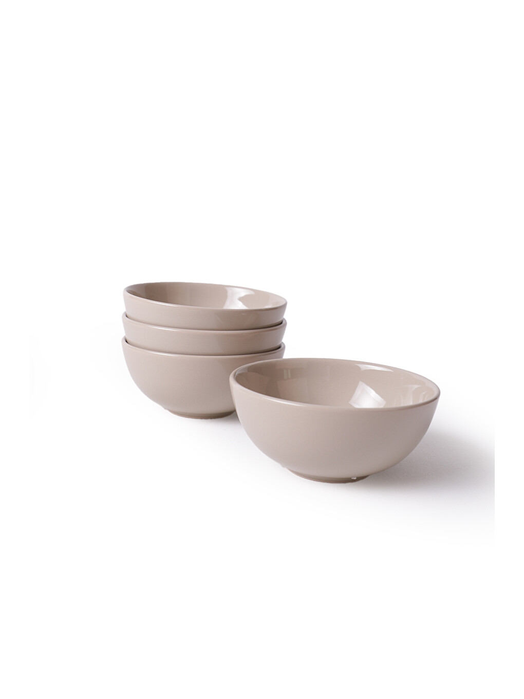 Kahverengi Taupe Kera Kase 14 Cm 4 Adet-5