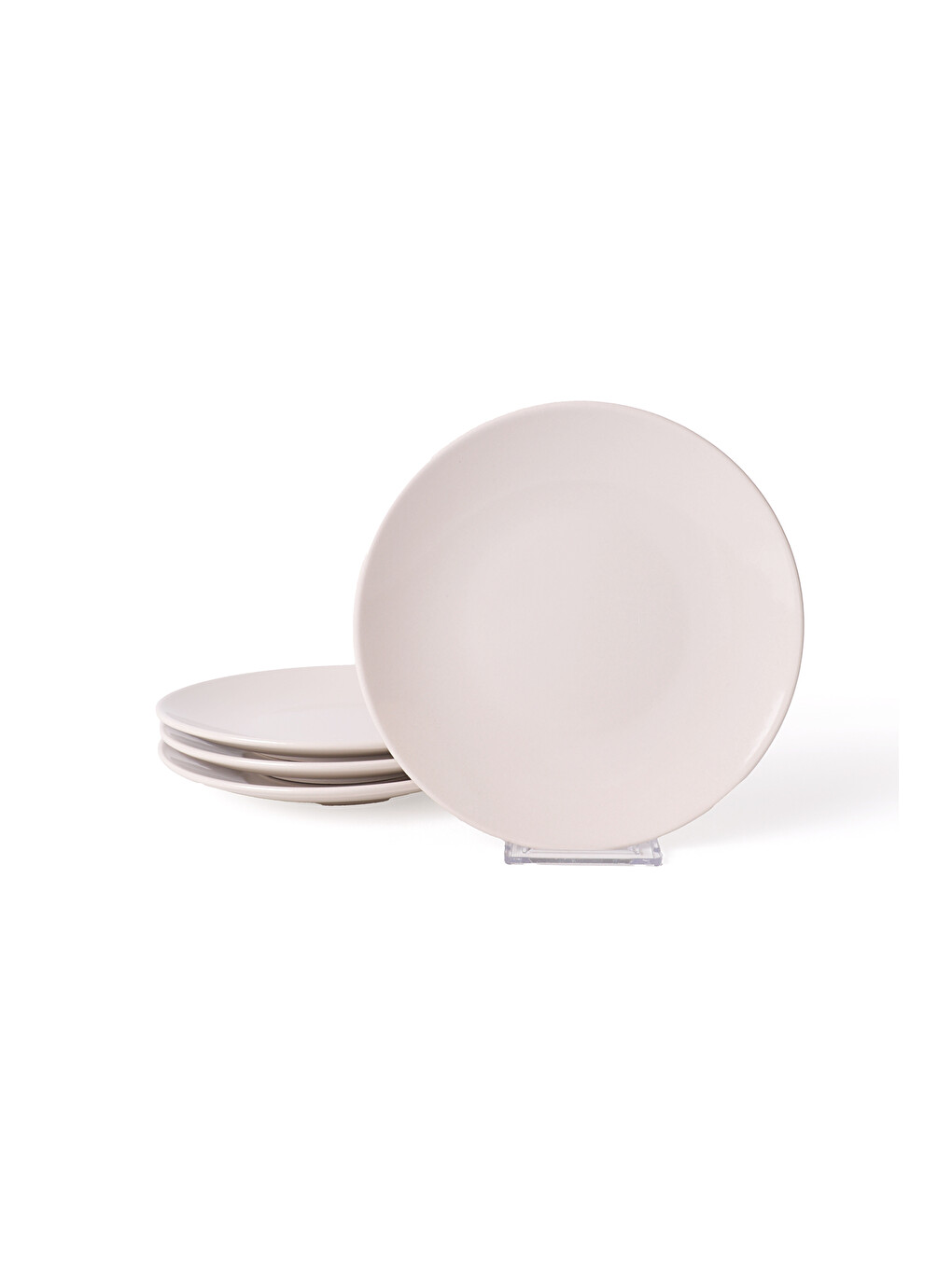 Ekru Krem Ege Pasta Tabağı 20 cm 4 Adet-5