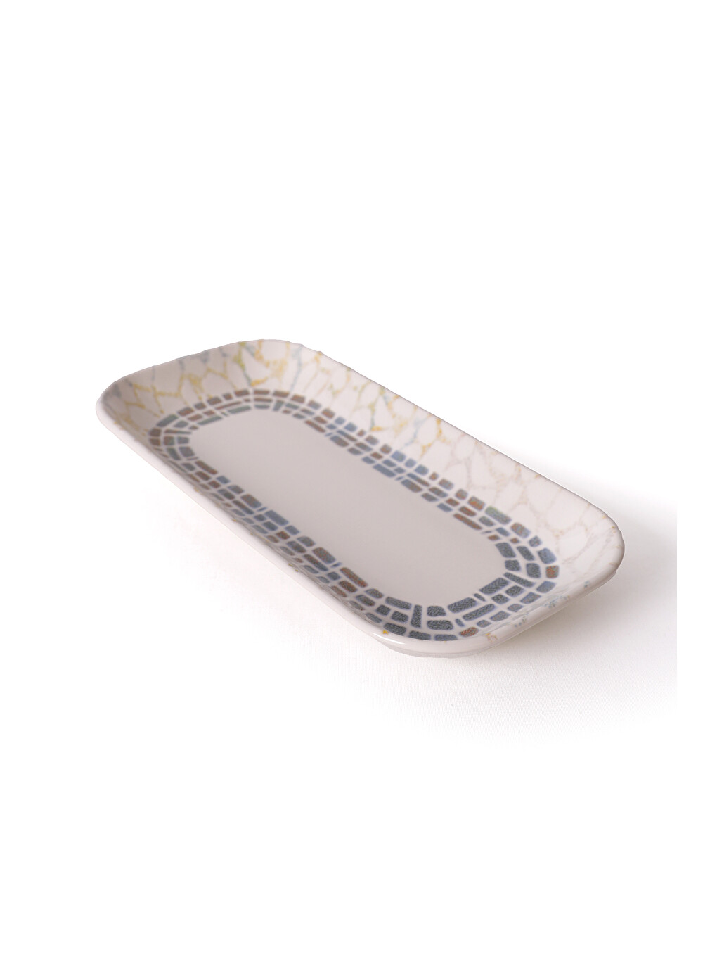 Karışık Professional Mosaica Pergamon Kayık Tabak 28 Cm 2 Adet-6