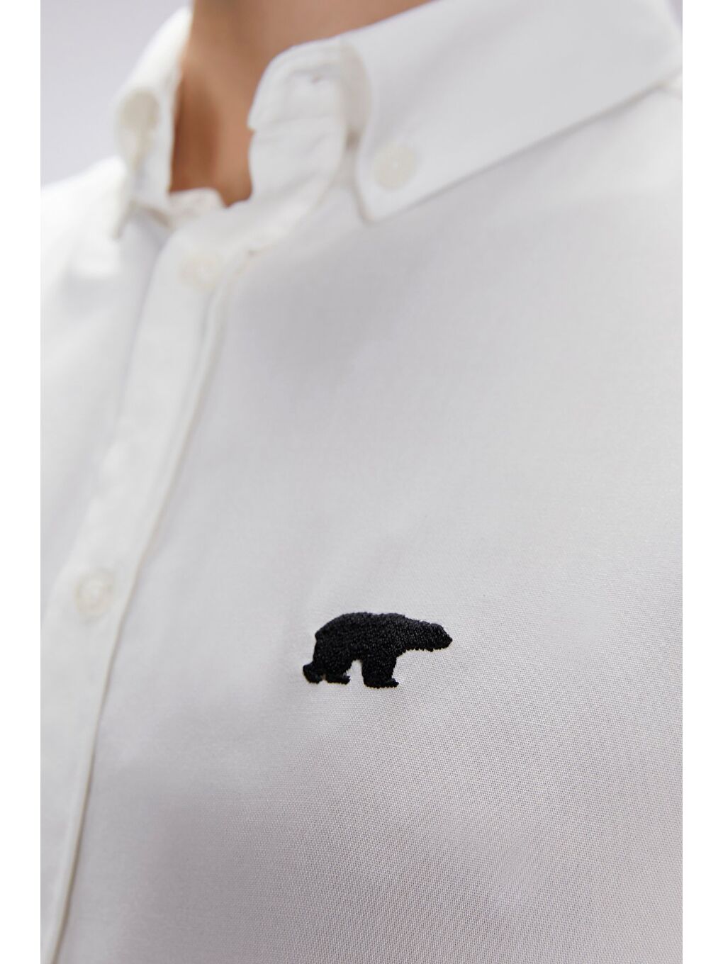 Fred Beyaz Erkek Gömlek-2