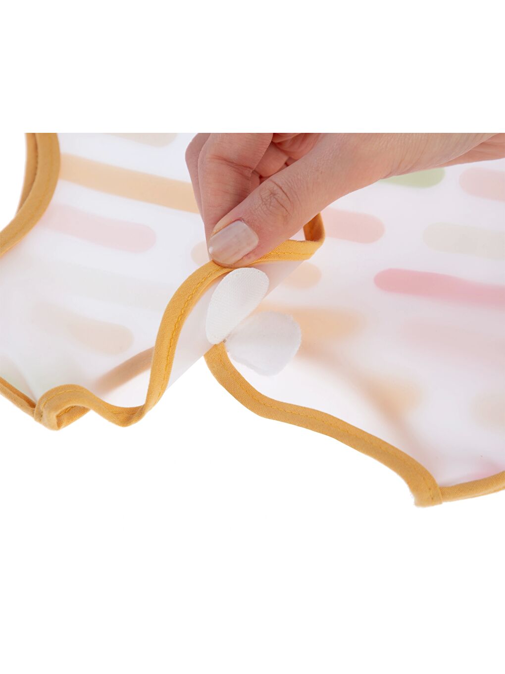 Leke Tutmaz Giymeli Önlük Pastel Şerit-4